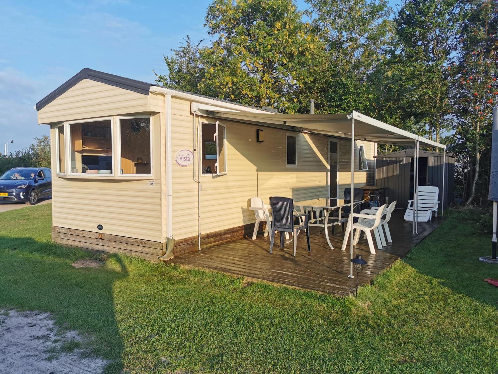 Koudum Stacaravan Op 5 Sterren Vakantiepark De Kuilart Friesland Aan Het Meer Met Zwembad 5P 237 חדר תמונה